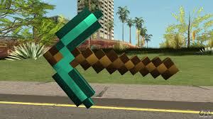 Feb 20, 2019 · a diamond pickaxe is the only tool that'll let you break obsidian, while diamond armour is the strongest and most durable. Minecraft Diamond Pickaxe For Gta San Andreas