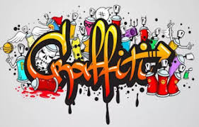 Graffiti is usually appeared as graphics or lettering scratched, scrawled, painted or marked in any manner on property. Pin Di 50 Gambar Graffiti Di Kertas Keren Nama Huruf Dan 3d Simple