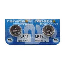 Renata Lr44 Alkaline Batteries A76 Pack Of 2