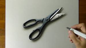 Get free shipping on orders $45+! Drawing A Pair Of Scissors So Real That You Can Cut Something Youtube