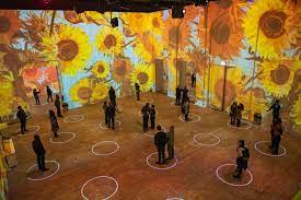 Van gogh's paintings of sunflowers are among his most famous. Immersive Van Gogh Experiences Bloom Like Sunflowers The New York Times