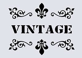 Pochoir A5 Style Shabby Chic Francais Meubles Tissu Verre Reutilisable En Mylar 44 Amazon Fr Cui Personalised Stencils Shabby Chic Stencils Stencils