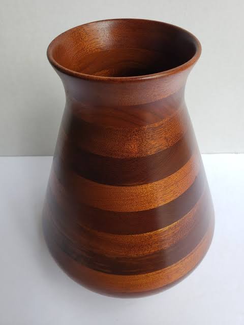 Buy Large Mahogany Ring Vase With Slightly Flared Rim - L Cheney Online in  India - Etsy