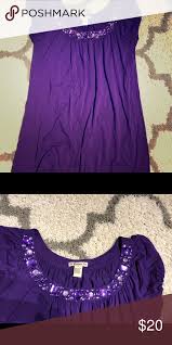Forever 21 Purple Dress Excellent Condition Bright Purple Dress All Rhinestones Are Intact Forever 21 Dresses Purple Dress Clothes Design Dresses