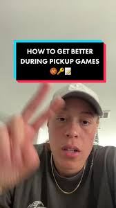 Be intentional about what skill you’re trying to get better at & guard  people that are better or more athletic than you. #pickup #tips #hooper  #getbetter #basketball