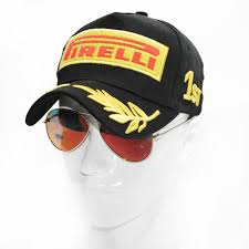 Embroidery Pirelli Racing Hat F1 Sports Moto Gp Peaked Baseball Cap Cotton Baseballcap Mens Hats Baseball Hats For Men Womens Baseball Cap