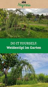 Diy Weidentipi Fur Den Garten Selbst Bauen Weidentipi Naturspielplatz Garten