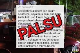 We did not find results for: Polis Kedah Makluman Sebarang Pergerakan Rentas Negeri Facebook