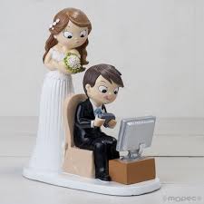 Buy a unique hand sculpted and painted custom topper. Wedding Cake Toppers Arabia Weddings