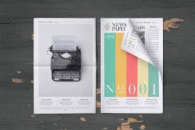 Front Page Newspaper Mockup Mockupworld Mockup Free Psd Free Mockup Newspaper Design