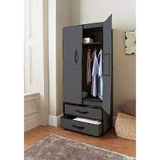Spaceways Deluxe Double Canvas Wardrobe Canvas Wardrobe Bedroom Cupboard Designs Wardrobe Design Bedroom