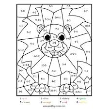 Coloring pages are fun for children of all ages and are a great educational tool that helps children develop fine motor skills, creativity and color recognition! Math Coloring Worksheets For Kids Sparkling Minds