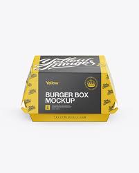 Download 60 Best Burger Box Mockup Templates Free Premium