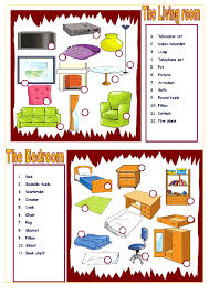 Before you decide how to fill your home, learn about the options you have—the types of furniture and the names of furniture pieces—to help you make the best decisions to decorate your rooms. House And Furniture Bedroom And Living Room