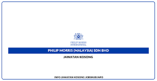 Philip morris (m) sdn bhd has appointed naeem khan (picture) as its new md effective jan 1, 2020. Jawatan Kosong Philip Morris Malaysia Sdn Bhd Jobs Hub