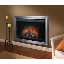 No longer lug heavy and dirty wood into your home or deal with annoying soot and ash. Dimplex 45 In Built In Electric Fireplace Insert With Brick Effect And Purifire Bf45dxp The Home Depot