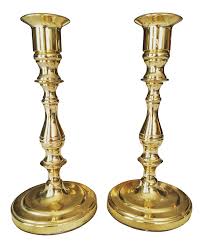 Candle holders, candlesticks & accessories (153). 1990s American Classical Baldwin Brass Candlesticks A Pair On Chairish Com Candlesticks Brass Candle Brass Candlesticks