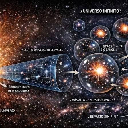 Y Si Nuestro Universo No Es El Único?  Lo que vemos es solo una pequeña  parte del cosmos  Nuestro universo observable tiene un límite: el fondo  cósmico de microondas. Más