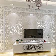 D European Waterproof Living Room Wallpaper Bedroom Sofa Tv Backgroumd Of Wall Paper Roll Papel De Parede Wallpaper Living Room Room Wallpaper Wallpaper Decor