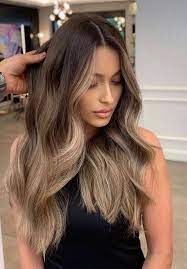 Color Marron Claro Ceniza Rubia Ombre Balayage Wavy Encaje Front Wig 22virgin European Human Hair Wig In 2021 Balayage Hair Balayage Hair Blonde Brunette Hair Color