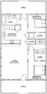 This cottage is perfect for the mountains or the lake. 28x40 House 2 Bedroom 2 Bath Pdf Floor Plan 1 120 Sq Ft Model 1a 29 99 Tiny House Floor Plans Small House Floor Plans Cabin Floor Plans