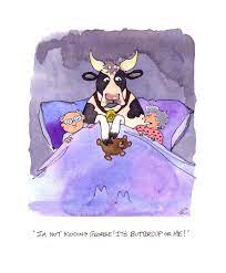 Thinking Of You Card Funny Cow Blank Card Funny Cow Art Etsy Cows Funny Cow Art Pet Cows