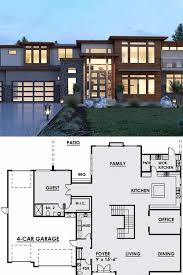 Here you will discover many styles to choose from such as scandinavian, traditional, contemporary, modern and many more. 5 Bedroom Two Story Contemporary Style Home Floor Plan In 2020 Modern House Floor Plans Beach House Floor Plans Big Modern Houses