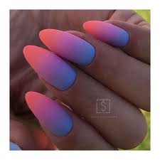 Bright And Glamorous Summer With Ombre Nail Art Design Ideas Blue Ombre Nails Ombre Nail Art Designs Nail Art Ombre