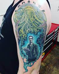 Yes, you may want to consider one to inspire yourself, remember how far you've come, and connect with others living with depression. Finished My Lovecraft Tattoo Album On Imgur