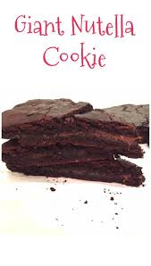 Giant Chocolate Nutella Skillet Cookie Recipe Nutella Chocolate Nutella Nutella Cookies