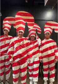 pov youre walking through the camdy cane forest@ella @campbell !! @Chloe  Paddock