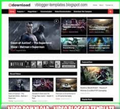 Best Free Blogger Video Template Download In 2020 In 2020 Blogger Templates Video Template Blogspot Template