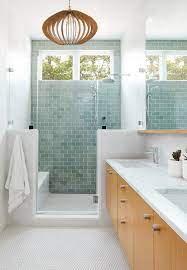 Wood Pendant Light Pendant Lighting Wood Lamp Hanging Light Lamp Shade Ceiling Mid Century Modern Night Light Wooden Light In 2021 Green Tile Bathroom Bathroom Interior Design Bathrooms Remodel