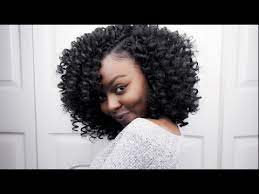 Crochet Braids Jamaican Bounce Video Https Blackhairinformation Com Video Gal Curly Crochet Hair Styles Crochet Braids Marley Hair Crochet Hair Styles