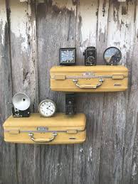 Add storage and organization to your home, along with a decorative touch, with this vintage suitcase organizer or wall shelf. Pin Di Suitcase Ideas