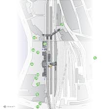 Plattegrond Station Groningen