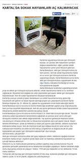 Kartalda Sokak Hayvanlari Icin Mama Ve Su Kaplari Harunyahya Org Sokak Hayvan Manti