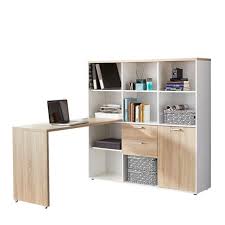 Kombination Aus Schreibtisch Und Regal Und Ihr Buro Ist Komplett Mit Bildern Schreibtischkombination Regal Schreibtisch Schreibtisch