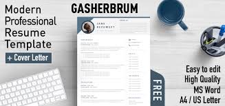 Maybe you would like to learn more about one of these? Gasherbrum Modern Professional Resume Template