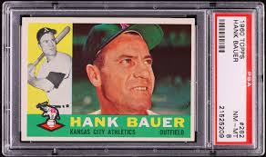 1960 Topps Hockey Lester Patrick #1 PSA 8 NM-MT