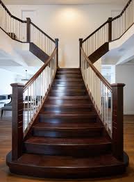Contemporary metal spindles for stairs. Custom Staircase Photos Specialized Stair Rail Edmonton Kelowna