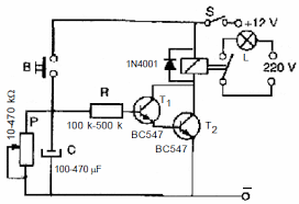 Their purpose is to control an event based on time. Long Time Delayed Turn Off Timer Schematic Circuit Diagram