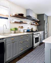 Modern kitchen kitchen decor modern kitchen design kitchen. Cream And Gray Kitchen With Cream Herringbone Backsplash Tiles Transitional Kitchen