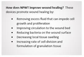 The therapy involves the controlled application of subatmospheric pressure to the local wound environment, using a sealed wound dressi. Negative Pressure Wound Therapy Part 1 Lippincott Nursingcenter