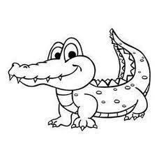 Pin Em Animais Para Colorir 41 desenhos de jacarés para colorir. pin em animais para colorir