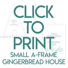 Freepik editorbeta free online template editor. The Best Gingerbread House Recipe And Printable Gingerbread House Templates Tikkido Com