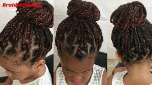 Read ahead to see some of our favorite takes on yarn braid hairstyles. Kids Hairstyle Color Blend How To Yarn Braids Youtube