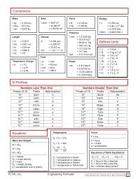 Conversions Mass Force Area 2 1 Acre 4047 M 2 43 560 Ft