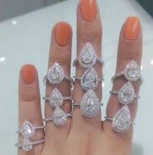 Pear Shaped Diamond Engagement Rings By Parade Jewellers In Sydney Australia Pear Shaped Diamond Engagement Rings Engagement Rings Diamond Engagement Rings