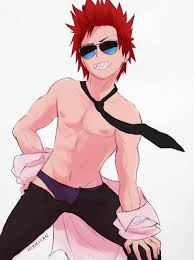 Mix & match this shirt with other items to create an avatar that is unique to you! Bnha Boyfriend Scenarios When You See Them Shirtless Kirishima Eijirou Kirishima My Hero Academia Kirishima